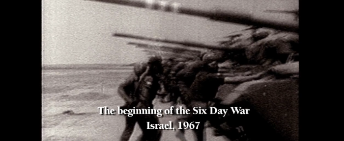 Six-Day War 1967 title card in The Identical